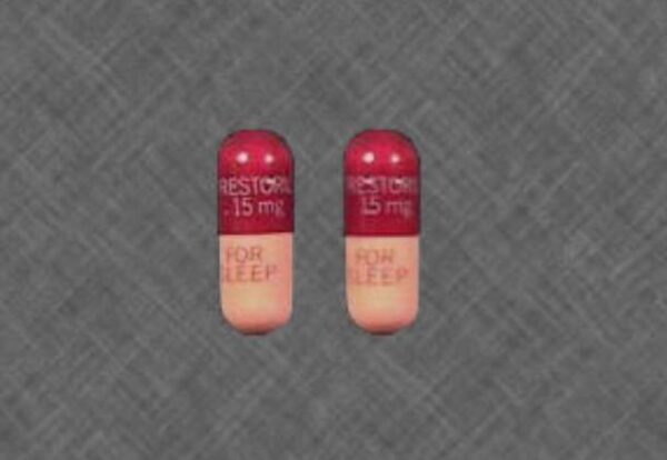 RESTORIL 15 mg FOR SLEEP